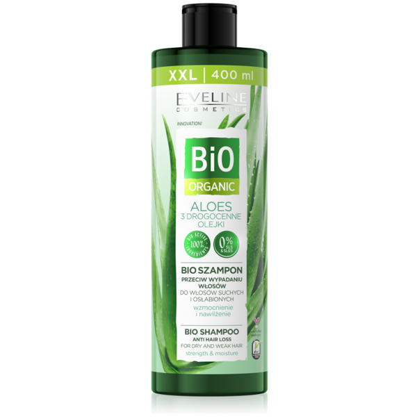 Eveline Bio Organic Anti-Hair Loss for Dry and Weak Hair 400ml Zdrowie Uroda