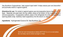 Load image into Gallery viewer, PhytoLab Sea Buckthorn Oil Suppositories for Rectal or Vaginal Hygiene 10 suppositories