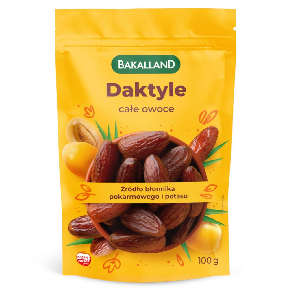 Bakalland Dried Dates (Suszone Daktyle) 100g