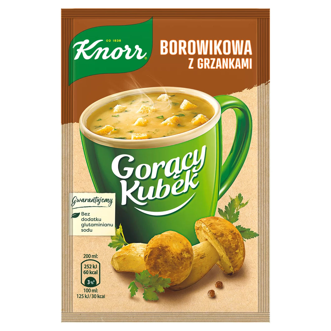 Knorr Goracy Kubek Borowikowa z Grzankami 15g