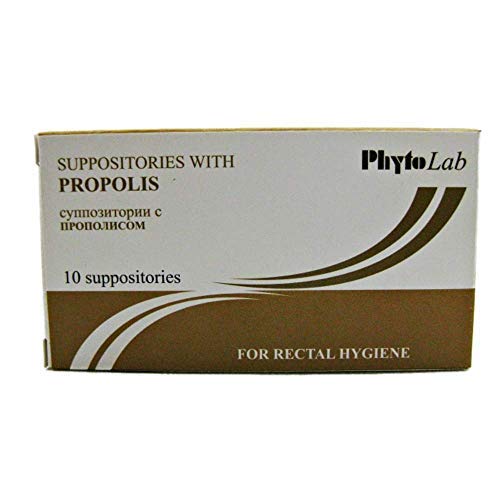 PhytoLab Propolis Czopki do higieny odbytnicy 10 czopków