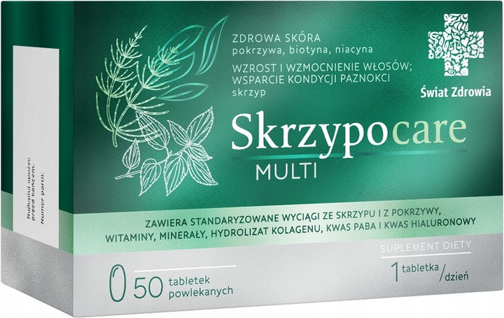 Skrzypocare Multi Swiat Zdrowia Hair Skin Nail 50 tablets