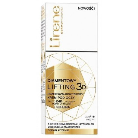 Lirene Diamond Lifting 3D Anti-Wrinkle Day/Night Eye Cream 15ml