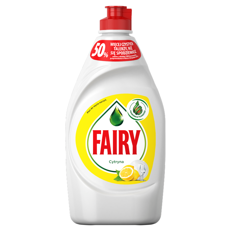 Płyn do mycia naczyń Fairy o zapachu cytrynowym 450ml