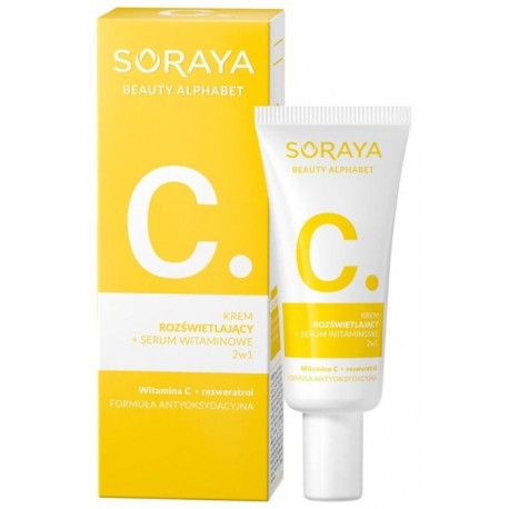 Soraya Beauty Alphabet Vitamin C Brightening Cream + Vitamin Serum 2in1 30ml