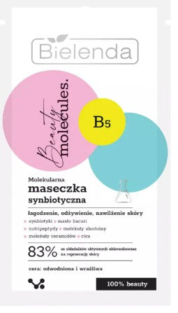 Bielenda Beauty Molecules Mosecular Synbiotic Face Mask 8g