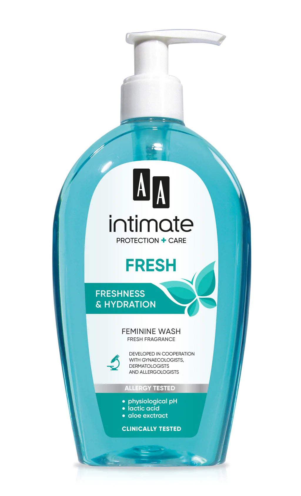 AA Intimate Protection + Care Freshness & Hydration Fresh Scent Feminine Wash 300ml