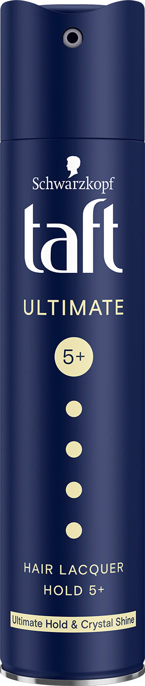 Schwarzkopf Taft Ultimate Hairspray Hold 5+ Ultimate Hold & Crystal Shine 250ml