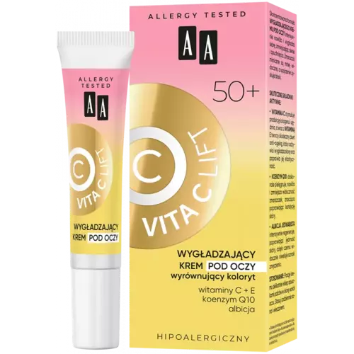 AA Vita C Lift 50+ Smoothing Skin Tone Evening Eye Cream 15ml