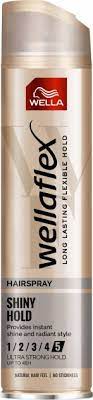 Wella Wellaflex Lakier do włosów Shiny Hold 5 Ultra Strong Hold 250ml