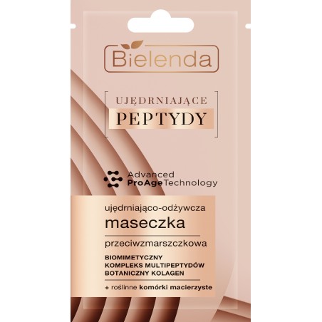 Bielenda Firming Peptides Advanced ProAge Technology Firming-Nourishing Anti-Wrinkle Face Mask 8g