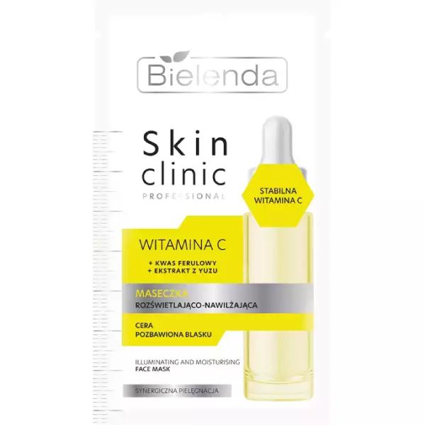 Bielenda Skin Clinic Professional Vitamin C Brightening and Moisturizing Face Mask 8g