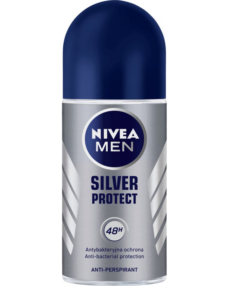 Nivea Men Silver Protect 48H Antyperspirant w kulce 50ml