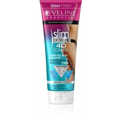 Eveline Slim Extreme 4D Scalpel Turbo Reduktor Cellulitu Formuła Chłodząca 250ml