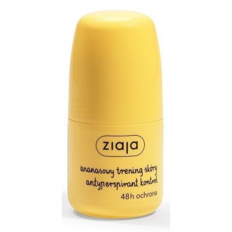 Ziaja Pineapple Skin Training Anti-Perspirant Roll-On 48H Protection 60ml
