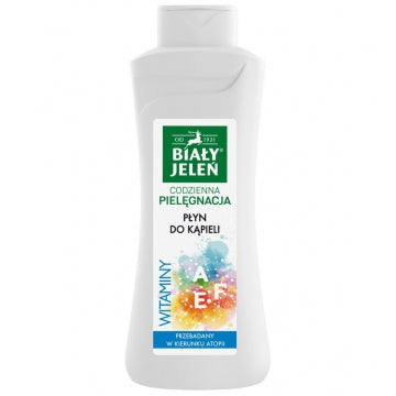 Bialy Jelen Everyday Care Shower Gel and Bubble Bath with Vitamins A E F 750ml