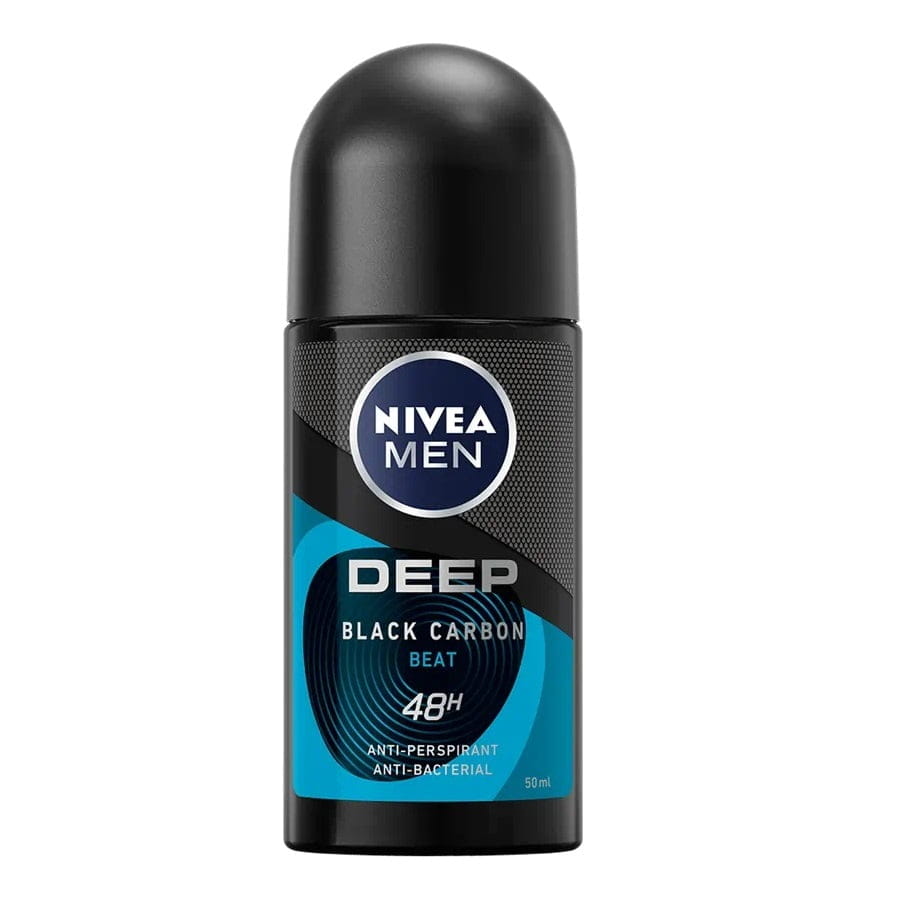 Nivea Men Deep Black Carbon Beat 48H Antyperspirant w kulce 50ml