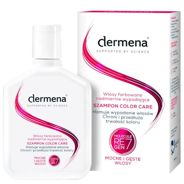 Dermena Color Care Szampon Do Włosów Słabych i Nadmiernie Wypadających 200ml