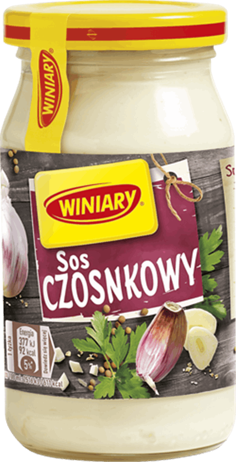 Winiary Sauce Garlic (Sos Czosnkowy) 250g