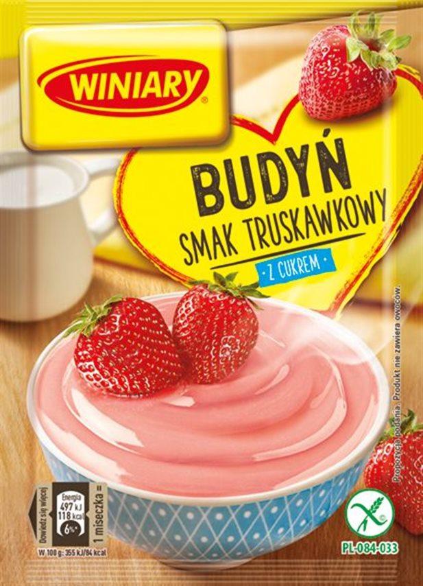 Winiary Pudding Strawberry (Budyn Truskawkowy) 60g