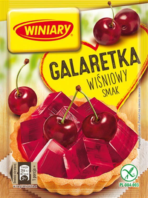 Winiary Jelly Cherry (Galaretka Wisniowa) 71g