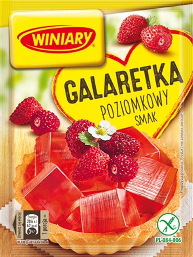 Winiary Jelly Wild Strawberry (Galaretka Poziomkowa) 71g