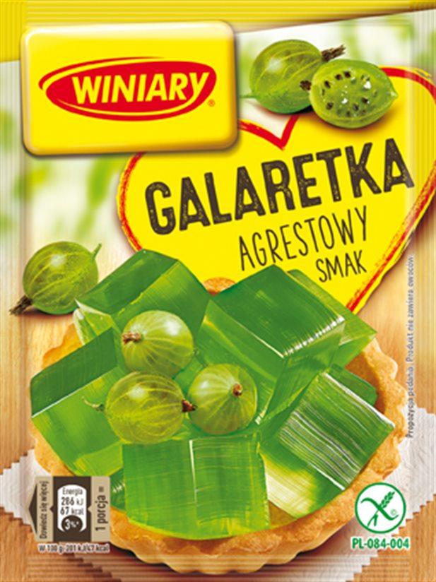 Winiary Jelly Goosberry(Galaretka Agrestowa) 71g