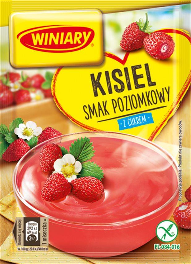 Winiary Soft Jelly Wild Strawberry (Kisiel Poziomkowy) 77g