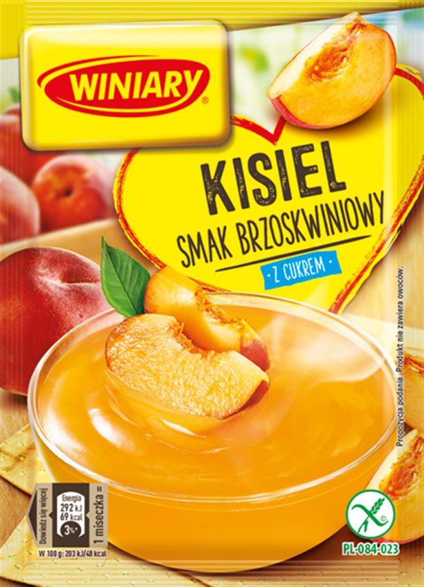 Winiary Soft Jelly Peach (Kisiel Brzoskwiniowy) 77g