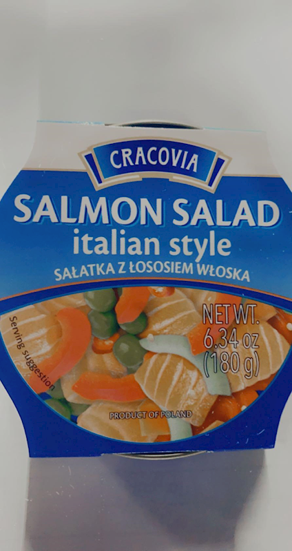 Cracovia Salmon Salad Italian- Style  180g