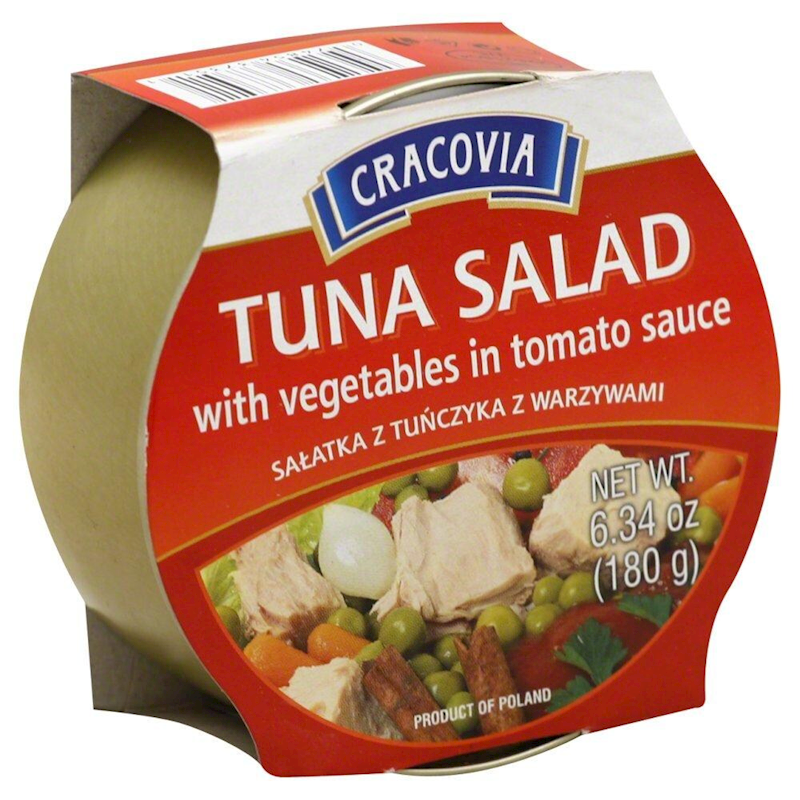 Cracovia Tuna Salad W/ Vegetables In Tomato Sauce (Salatka Z Tunczyka Z Warzywami) 180g