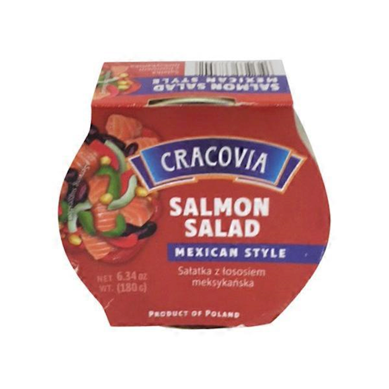 Cracovia Salmon Salad Mexican Style (Salatka Z Lososiem Meksykanska) 180g