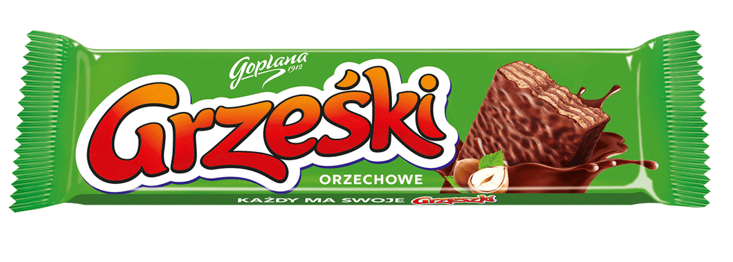 Goplana Grzeski Hazelnut In Chocolate ( Wafelki Orzechowe W Czekoladzie) 36g