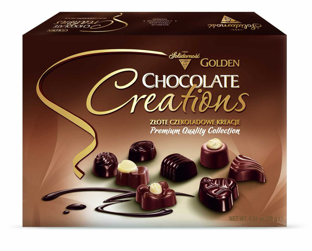 Solidarnosc Golden Chocolate Creations ( Zlote Czekoladowe Kreacje) 228g
