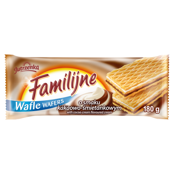 Jutrzenka Family Wafers Cocoa -Cream (Smietan.-Kakaowe) 180g