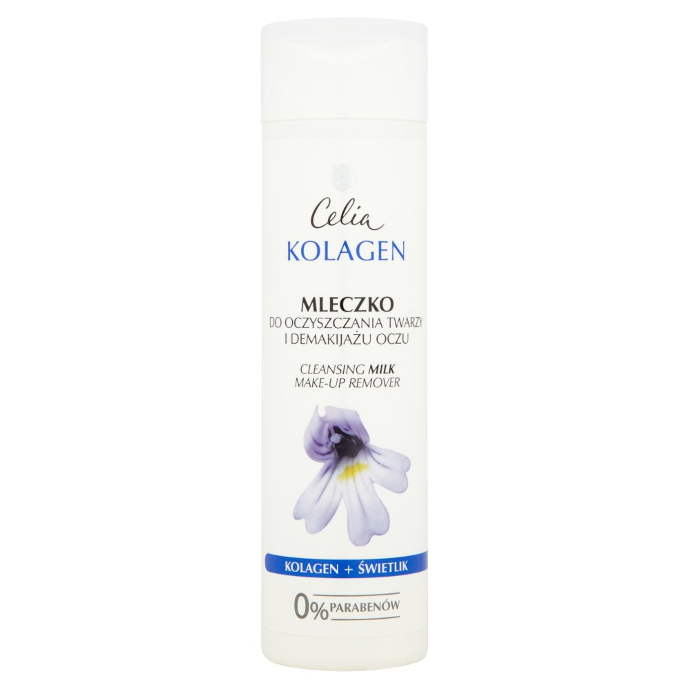 Celia Kolagen Milk for cleansing the face and removing make-up from the eyes 200 ml