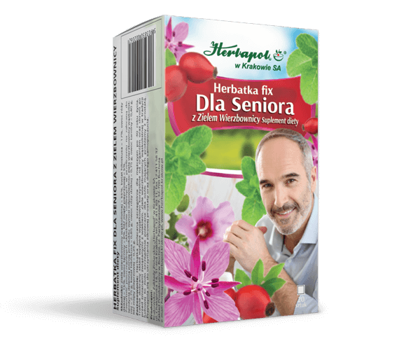 HERBAPOL FIX FOR SENIORS tea with fireweed herb 20 sachets