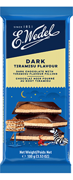 Wedel Dark-Tiramisu Chocolate  100g