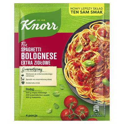 Knorr Fix Spaghetti Bolognese Extra Ziolowe 42g