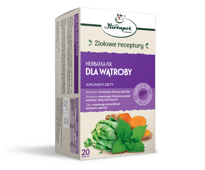 HERBAPOL Fix tea FOR THE LIVER 20 sachets
