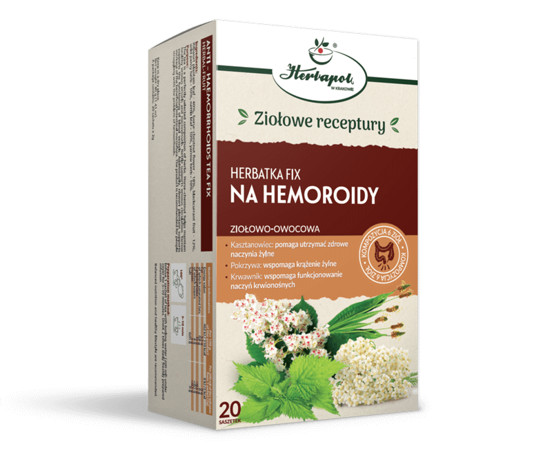 Herbapol ANTI-HAEMORRHOIDS TEA FIX 20 Tea bags