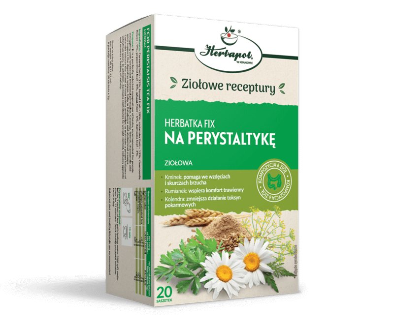HERBAPOL Fix tea FOR PERISTALSIS 20 sachets