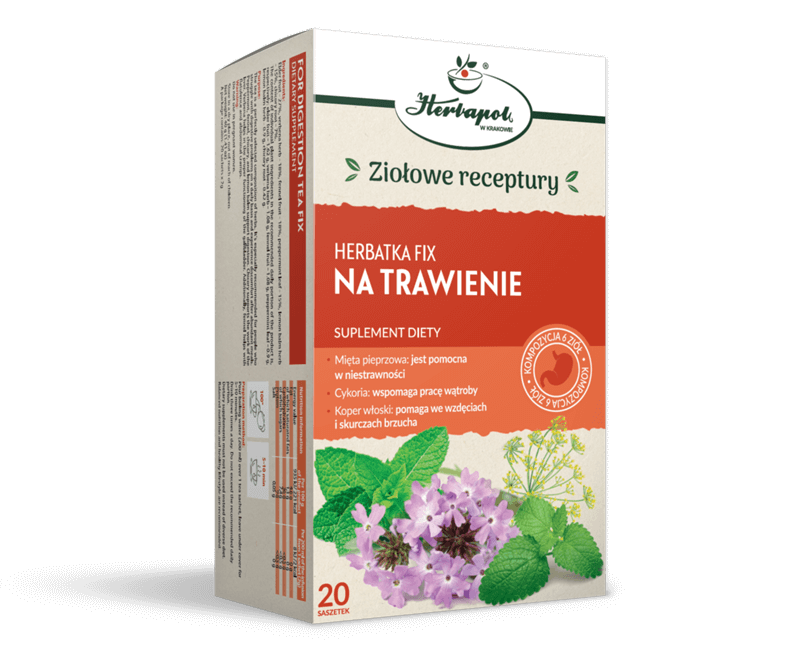 HERBAPOL Fix tea FOR DIGESTION 20 sachets