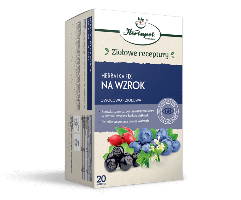HERBAPOL Tea fix for eyesight 20 sachets
