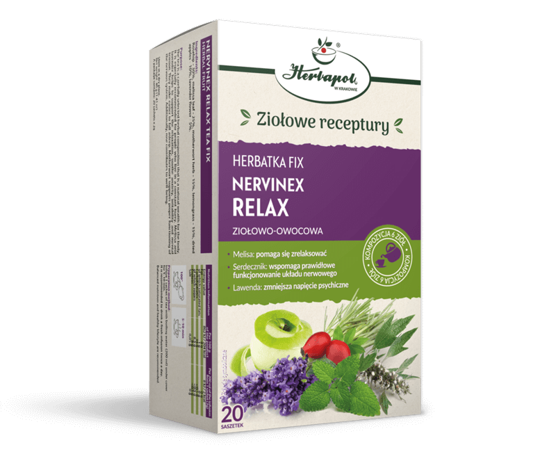HERBAPOL NERVINEX RELAX fix tea 20 sachets