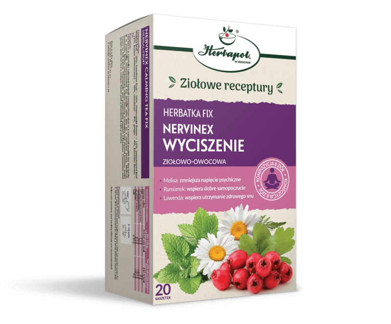 HERBAPOL NERVINEX Calming Fix Tea 20 sachets