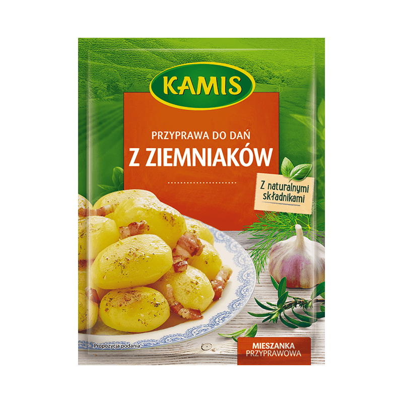 Kamis Przyprawa Do Dan Z Ziemniaków Przyprawa Zupa Frytki Ziemniaczane 25g torebka 