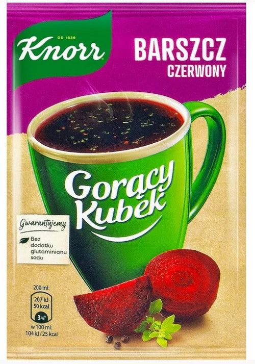 Knorr Goracy Kubek Red Borscht (Barszcz Czerwony) 14g