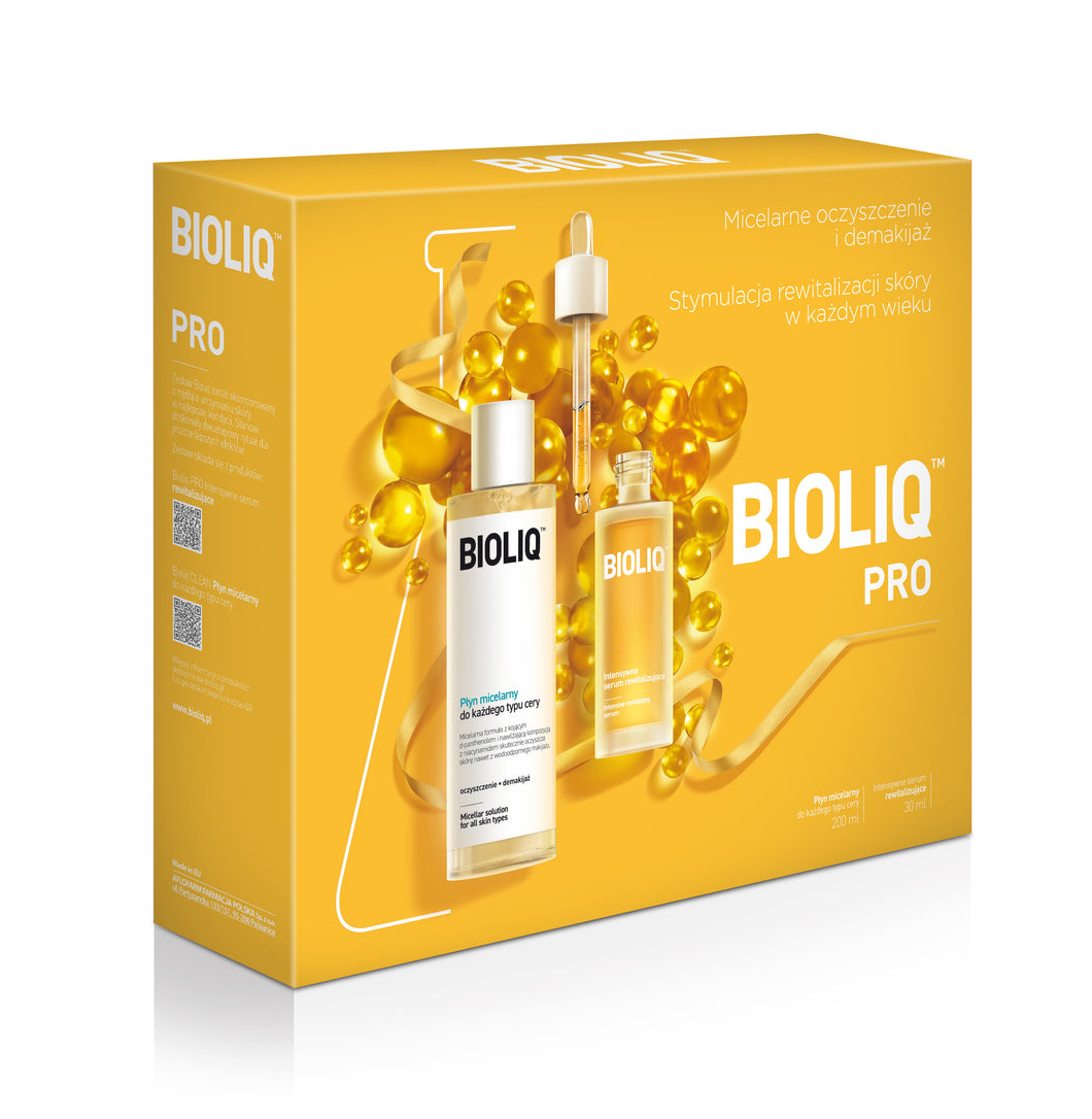 BIOLIQ PRO SET Micellar Water 200ml Intensive Revitalizing Serum 30ml
