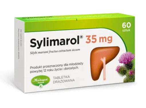 Sylimarol 35 mg 60 tabletek